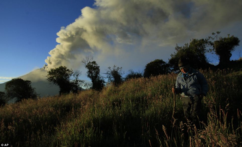 Tungurahua volcano